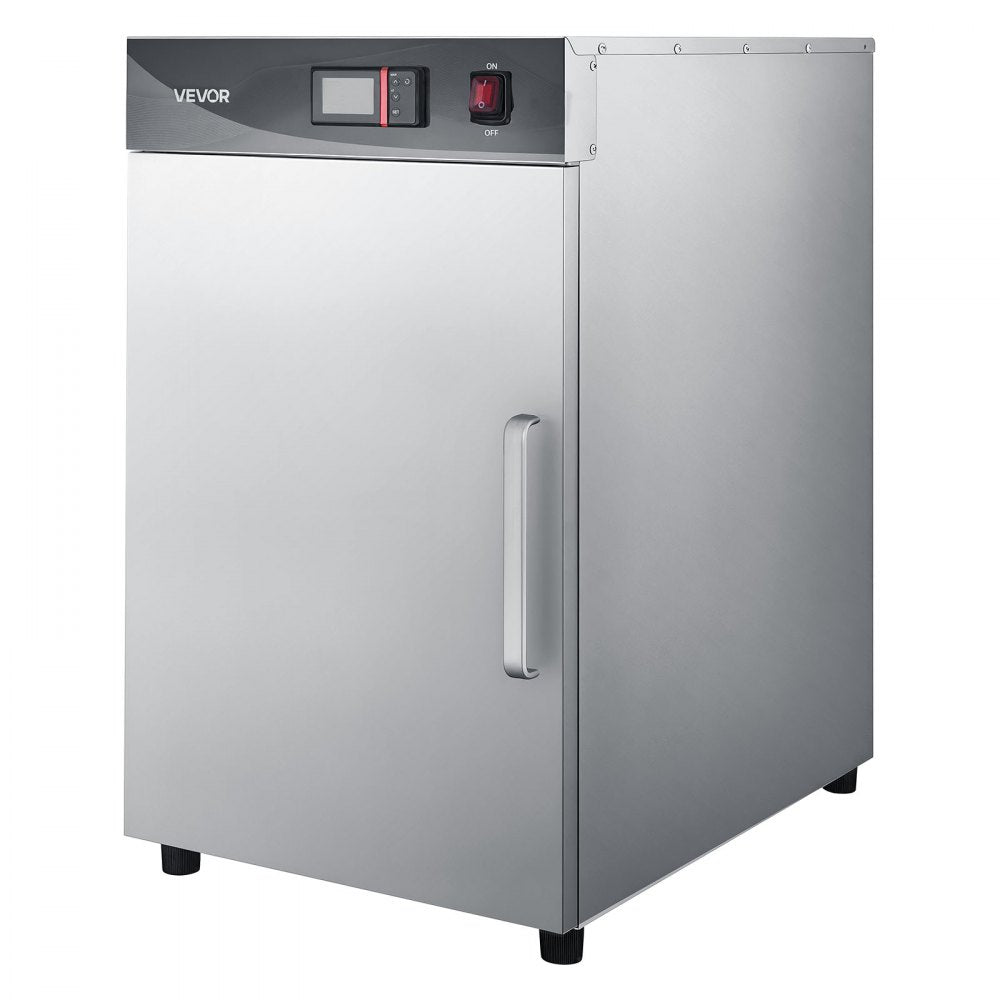 VEVOR Electric Hot Box Food Warmer, 5-Tier Commercial Warming Cabinet with Water Tray, Single-Door and Adjustable Shelves, Stainless Steel Food Warmer Cabinet, for Restaurant, Kitchen, Pizza, Chicken
