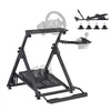 VEVOR Racing Wheel Stand, Adjustable & Foldable Simulator Stand for Logitech G923 G920 G29 G27, Thrustmaster T300RS TX F458 T500RS T3PA-PRO(F1/GT) Gaming Cockpit,Pedals Simulator NOT Included