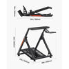 VEVOR Racing Wheel Stand, Adjustable & Foldable Simulator Stand for Logitech G923 G920 G29 G27, Thrustmaster T300RS TX F458 T500RS T3PA-PRO(F1/GT) Gaming Cockpit,Pedals Simulator NOT Included,Compact