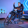VEVOR Racing Wheel Stand, Adjustable & Foldable Simulator Stand for Logitech G923 G920 G29 G27, Thrustmaster T300RS TX F458 T500RS T3PA-PRO(F1/GT) Gaming Cockpit,Pedals Simulator NOT Included,Compact