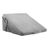 VEVOR Bed Wedge Pillow for Sleeping, Adjustable Orthopedic Bed Wedge, 25D High-Density Foam Filling & Soft Washable Cover, Post Surgery Pillow for Acid Reflux, Back Pain, Snoring Relief, Light Grey
