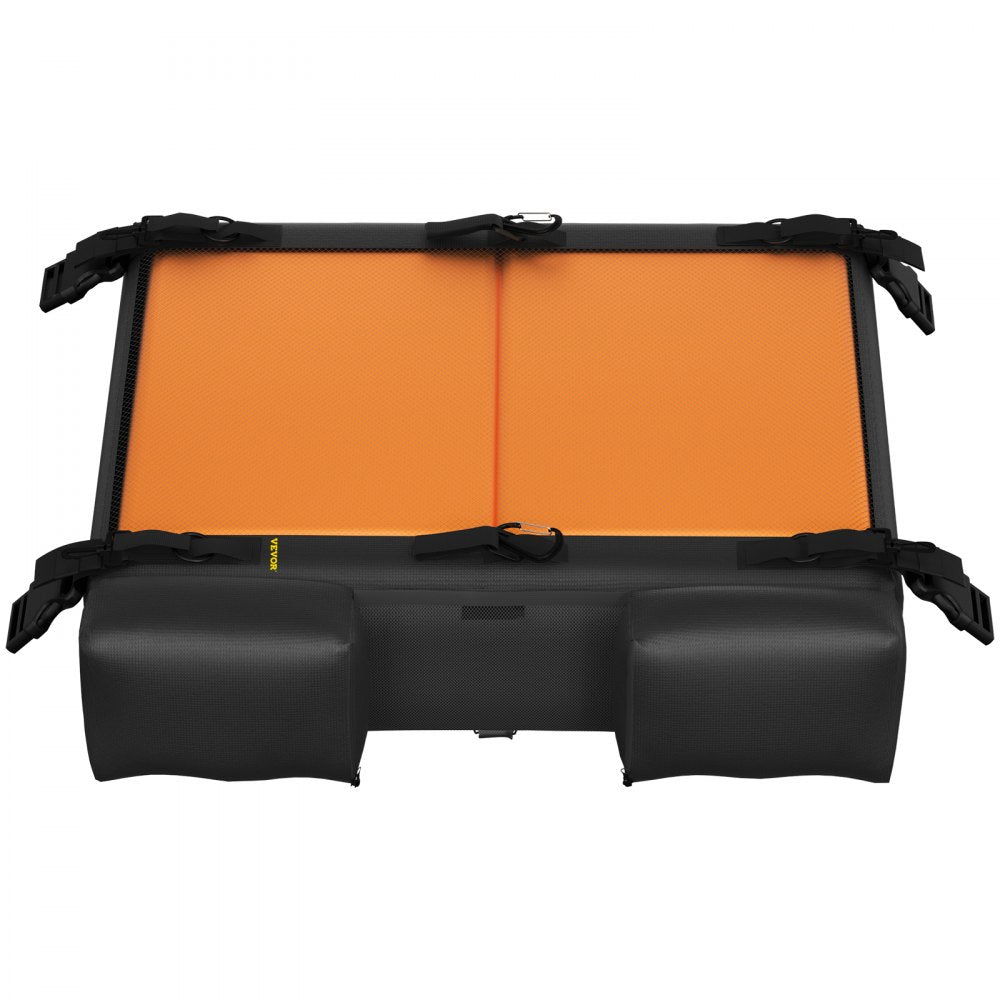 VEVOR T-Top Storage Bag, for 4 Type II Life Jackets, with a Boat Trash Bag, 600D Oxford Fabric Life Vests Storage Bag for Most T-Top Boats, Bimini Tops and Pontoon Tops (Life Jackets not Included)