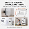 VEVOR Laundry Pedestal with Storage Shelf, 28"Lx28" Wx16" H, Washer And Dryer Base Stand Platform Universal Fit 660lbs Capacity, Heavy Duty Steel Multi-Functional Base for Washing Machine