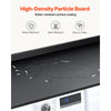 VEVOR Washer Dryer Countertop, 54" x 27" Wooden Washer and Dryer Countertop, Water-Resistant Laundry Machine Topper Cover with Anti-Slip Pads, for Laundry Room Organization and Storage, Black