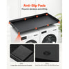 VEVOR Washer Dryer Countertop, 54" x 27" Wooden Washer and Dryer Countertop, Water-Resistant Laundry Machine Topper Cover with Anti-Slip Pads, for Laundry Room Organization and Storage, Black