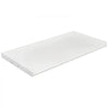 VEVOR Washer Dryer Countertop, 54 x 27.5 in Wooden Washer and Dryer Topper with Edge & 2 Hooks, Water-Resistant Laundry Machine Topper for Laundry Closet Pantry Counter Organization and Storage, White