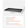 VEVOR Washer Dryer Countertop, 54 x 27.5 in Marble Washer and Dryer Topper with Edge & 2 Hooks, Water-Resistant Laundry Machine Topper for Laundry Closet Pantry Counter Organization and Storage, Black