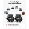 VEVOR Single Phase to 3-Phase Rotary Converter, 10HP 28A 208-240V Input/Output Rotary Phase Converter - Expandable to Higher Horsepower for Heavy-Load Equipment