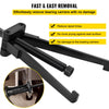 VEVOR Lower Bearing Carrier Puller, Compatible with Yamaha, Johnson, Evinrude, Honda, Mercury, Robust Steel Marine Lower Bearing Puller with Adjustable Arms, Works for Lower Carrier Bearing Removing