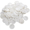VEVOR 200 Sets 3 inch 75mm Pin Back Button Parts, DIY Round Button Badge Parts, Set Includes Metal Top, Plastic/Metal Button, Clear Film, and Blank Paper For Gifts Presents, Machine NOT Included