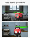 VEVOR rotary laser level 360° full coverage and directional scanning