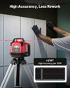 VEVOR rotary laser level high accuracy ±1/16 inch per 100 ft