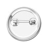VEVOR Button Maker Supplies 200 Sets 0.98 in / 25 mm Pin Back Button Parts, with Metal Backs, Metal Shells, Clear Mylar Films, and Blank Circle Papers, for Home DIY, School Events, and Custom Studio