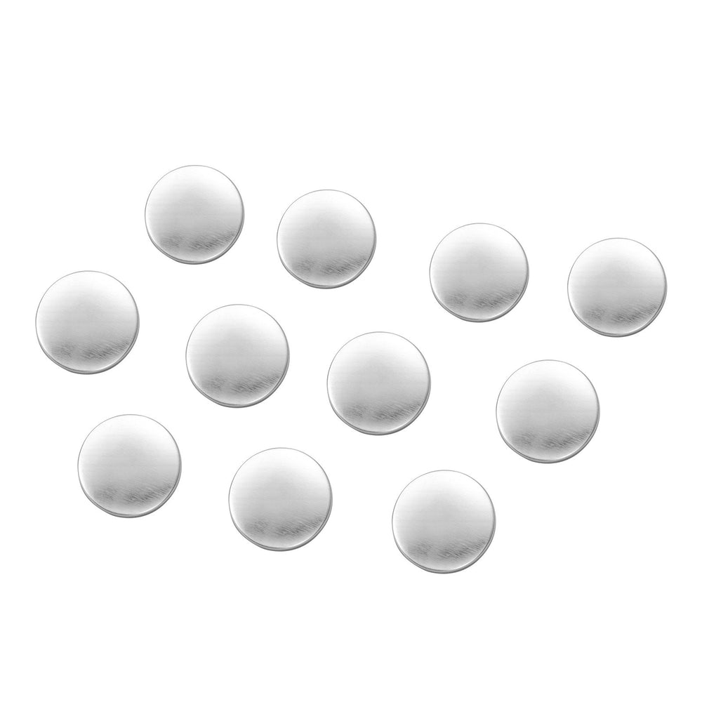 VEVOR Button Maker Supplies 200 Sets 1.26 in / 32 mm Pin Back Button Parts, with Metal Backs, Metal Shells, Clear Mylar Films, and Blank Circle Papers, for Home DIY, School Events, and Custom Studio