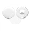 VEVOR Button Maker Supplies 50 Sets 2.28 in / 58 mm Magnet Button Parts, with Magnetic and Bottle Opener Backs, Metal Shells, Clear Mylar Films, and Blank Circle Papers, for Home DIY, Kitchen Decor