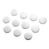 VEVOR Button Maker Supplies 50 Sets 2.95 in / 75 mm Magnet Button Parts, with Magnetic and Bottle Opener Backs, Metal Shells, Clear Mylar Films, and Blank Circle Papers, for Home DIY, Kitchen Decor