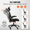 VEVOR Office Chair with Adjustable Lumbar Support, High Back Ergonomic Desk Chair with Adjustable Headrest, Ergonomic Office Chair Backrest with 2D Armrest, Computer Chair for Home, Office