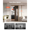 VEVOR Pocket Door Frame Kit, for 24-30 in Wide 80 in High Door, Pocket Door Kit with Two-Way Soft Close Mechanism, Slide Smoothly Quietly, Easy to Install, Wood and Galvanized Steel, for Living Room