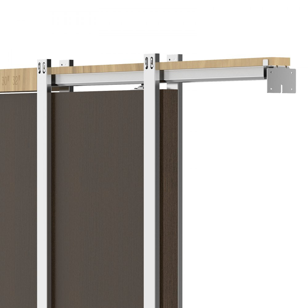 VEVOR Pocket Door Frame Kit, for 24-36 in Wide 80 in High Door, Pocket Door Kit with Two-Way Soft Close Mechanism, Slide Smoothly Quietly, Easy to Install, Premium Galvanized Steel, for Living Room