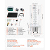 VEVOR Hydroponic Tower, 45 Pods 9 Tiers Hydroponics Growing System Kit with LED Grow Light, App Control & Casters, Vertical Home Garden with 20L Water Tank & Pump for Indoor Herbs, Fruits, Vegetables