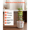 VEVOR Hydroponic Tower, 30 Pods 6 Tiers Hydroponics Growing System Kit with App Control, Vertical Home Garden with 20L Water Tank & Pump, Planter Germination Kit for Indoor Herbs, Fruits, Vegetables