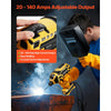 VEVOR Portable Handheld Welding Machine, 20-140A Portable ARC Welder with 5-Level Current Adjustment & IGBT Inverter, 110V Handheld Stick Welder with Hot Start Function Fit for 1/16"-1/8" Welding Rods