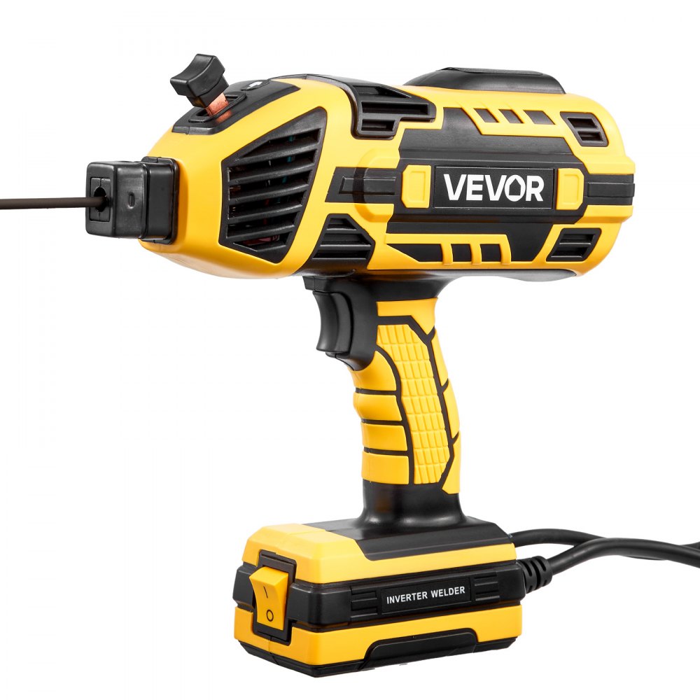 VEVOR Portable Handheld Welding Machine, 20-140A Portable ARC Welder with 5-Level Current Adjustment & IGBT Inverter, 110V Handheld Stick Welder with Hot Start Function Fit for 1/16"-1/8" Welding Rods