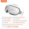VEVOR Eye Massager with Heat, Heated Eye Massage Mask with 5 Modes and Bluetooth Music, 180° Foldable Eye Care Massager for Migraines, Eye Strain, Dark Circles, Ideal Gift for Mom/Dad, White