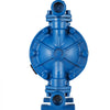 VEVOR Air-Operated Double Diaphragm Pump, 1/2 in Inlet & Outlet, Cast Iron Body, 3 GPM & Max 90 PSI, Nitrile Diaphragm Pneumatic Transfer Pump for Petroleum, Diesel, Oil & Low Viscosity Fluids
