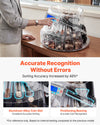 VEVOR Coin Counter Machine, 5 Denominations, Accurate Coin Sorter Machine, Sorts Up to 225 Coins Per Minute, USD Change Counter with LCD Display, Smooth Operation, Batch Feature, Holds 1500 Coins