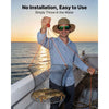 VEVOR Double Ring Crab Trap, 24 inch Top, 20 inch Bottom, Two Rings Crab Kit, Foldable Fishing Net with Gauge, 60 ft Rope, Wire Grid Bottom, Rock and Blue Crab, Dock & Pier Crabbing, 2 Set