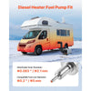 VEVOR Diesel Heater Fuel Pump, 12/24V DC Car Air Heater Diesel Fuel Dosing Pump, 22 to 32ML Air Diesels Parking Heaters Pumps Fits for 2KW 5KW 8KW Diesels Heaters, Quiet Design, Pulse Technology