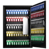 VEVOR 200-Key Cabinet, Key Lock Box with Adjustable Racks, Security Key Storage Box Steel, Key Organizer with 200 Colorful Key Tags and 4 Record Cards for School, Office, Hotel