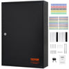 VEVOR 200-Key Cabinet, Key Lock Box with Adjustable Racks, Security Key Storage Box Steel, Key Organizer with 200 Colorful Key Tags and 4 Record Cards for School, Office, Hotel