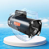 VEVOR 2 HP Pool Pump Motor, 56Y Frame, 230V (7.8 Amps) 3450 RPM, 60Hz, 1.3 Service Factor, 50μF/250V Capacitor, CCW Rotation Square Flange Replacement Motor