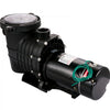 VEVOR 1HP Swimming Pool Pump, Dual Voltage 110V/220V, Circulates 5544GPH for Efficient Water Movement Above Pools, Includes Strainer Basket & Two 1-1/2'' NPT Connectors