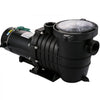 VEVOR 1HP Swimming Pool Pump, Dual Voltage 110V/220V, Circulates 5544GPH for Efficient Water Movement Above Pools, Includes Strainer Basket & Two 1-1/2'' NPT Connectors