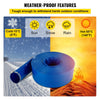 VEVOR Discharge Hose, 1-1/2" x 100', PVC Fabric Lay Flat Hose, Heavy Duty Backwash Drain Hose with Clamps, Weather-proof & Burst-proof, Ideal for Swimming Pool & Water Transfer, Blue