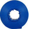 VEVOR Discharge Hose, 2" x 105', PVC Fabric Lay Flat Hose, Heavy Duty Backwash Drain Hose with Clamps, Weather-proof & Burst-proof, Ideal for Swimming Pool & Water Transfer, Blue