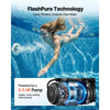 VEVOR FlashPure Sand Filter Pump, 12 in for Above Ground Pool, 0.5 HP 3000 GPH, Swimming Pool Filter System with Timer, 6X Faster Filtration, Media Installed, Leak-Resistant, Ready to Use Out of Box