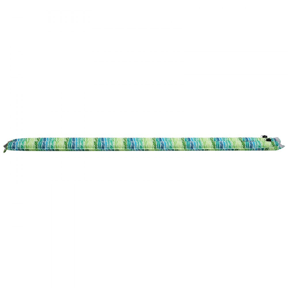 VEVOR Pool Cover Water Bags, 5 Packs 8 Ft, Double Chamber Pool Cover Water Tubes with Reflective Strips, 0.3mm Thick PVC Bags Weights with Leakproof Screw Cap, for Winter Inground Swimming-Pool Covers
