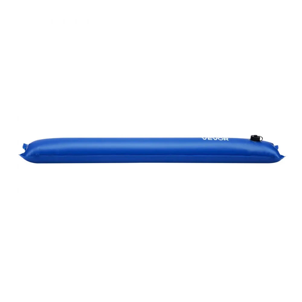 VEVOR Pool Cover Water Bags, 6 Packs 4 Ft, Single Chamber Pool Cover Water Tubes, 0.4mm Thick PVC Bags Weights with Leakproof Screw Cap, for Inground Swimming-Pool Covers Winter Closing, Blue