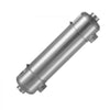 VEVOR Pool Heat Exchanger, 210K BTU Swimming Pool Heater Exchanger, 316L Stainless Steel Construction, High Efficiency Water to Water Transfer Heating System for Spa, Hot Tub, Indoor/Outdoor, Silver