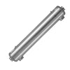 VEVOR Pool Heat Exchanger, 360K BTU Swimming Pool Heater Exchanger, 316L Stainless Steel Construction, High Efficiency Water to Water Transfer Heating System for Spa, Hot Tub, Indoor/Outdoor, Silver