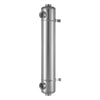 VEVOR Pool Heat Exchanger, 360K BTU Swimming Pool Heater Exchanger, 316L Stainless Steel Construction, High Efficiency Water to Water Transfer Heating System for Spa, Hot Tub, Indoor/Outdoor, Silver