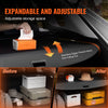 VEVOR Retractable Cargo Cover for Chevrolet, Waterproof Trunk Cover Security Shield Shade for GMC Terrain + Chevrolet Equinox 2018-2024 5-Seater, Rear Trunk Cover, Aluminum Alloy & PVC Leather Texture