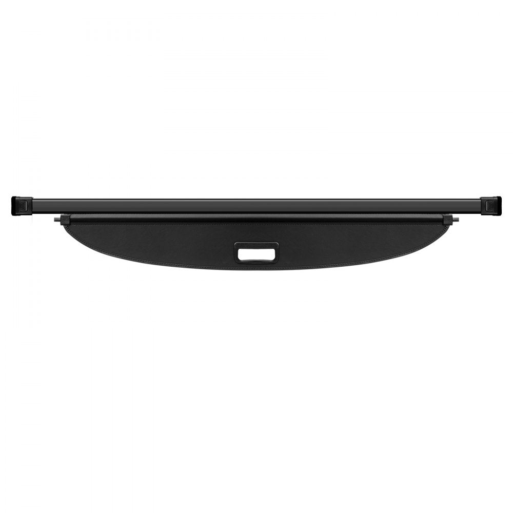 VEVOR Retractable Cargo Cover for Chevrolet, Waterproof Trunk Cover Security Shield Shade for GMC Terrain + Chevrolet Equinox 2018-2024 5-Seater, Rear Trunk Cover, Aluminum Alloy & PVC Leather Texture