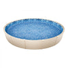 VEVOR 8-ft Round Above Ground Pool Liner, Overlap Pool Liners, Standard Gauge Vinyl, 48-to-54inch Wall Height, Designed for Steel Sided Above-Ground Swimming Pools