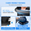 VEVOR Ice Bath Tub, Cold Water Therapy Plunge Tub for Athletes, Portable Outdoor Ice Barrel Plunge Pool for Recovery, 105 Gal Inflatable Folding Bathtub with Cover, Home Ice Pod for Adult, 34"Lx30"H