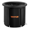 VEVOR Ice Bath Tub, Cold Water Therapy Plunge Tub for Athlete, Portable Outdoor Ice Barrel Plunge Pool for Recovery, 98 Gal Inflatable Folding Bathtub with Cover, Home Ice Pod for Adult, 35.4"Lx30"H